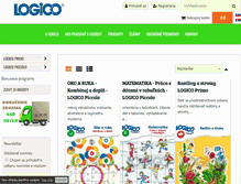 Tablet Screenshot of logico.sk